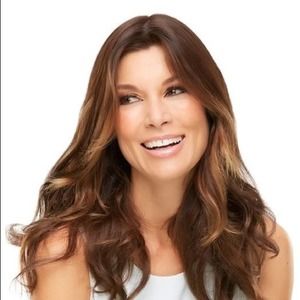 Jon Renau easiPart HD 18"  Hair Topper Mono Top